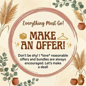 Decorative Offer Sign